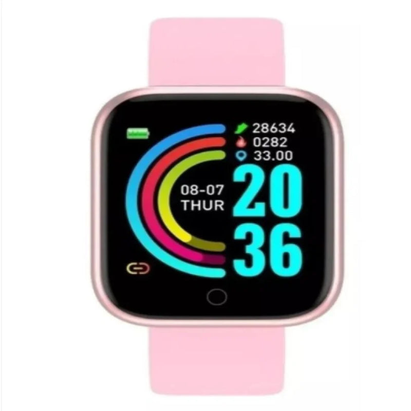 Relogio inteligente Smart Watch Unisex D20 - relógio Android ios Prova D’água